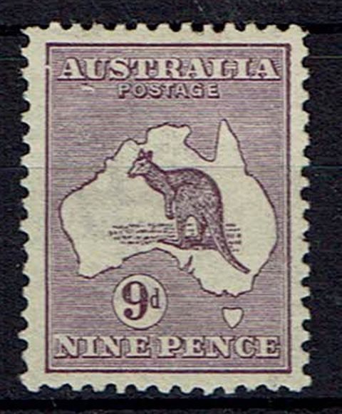 Image of Australia SG 10var LMM British Commonwealth Stamp